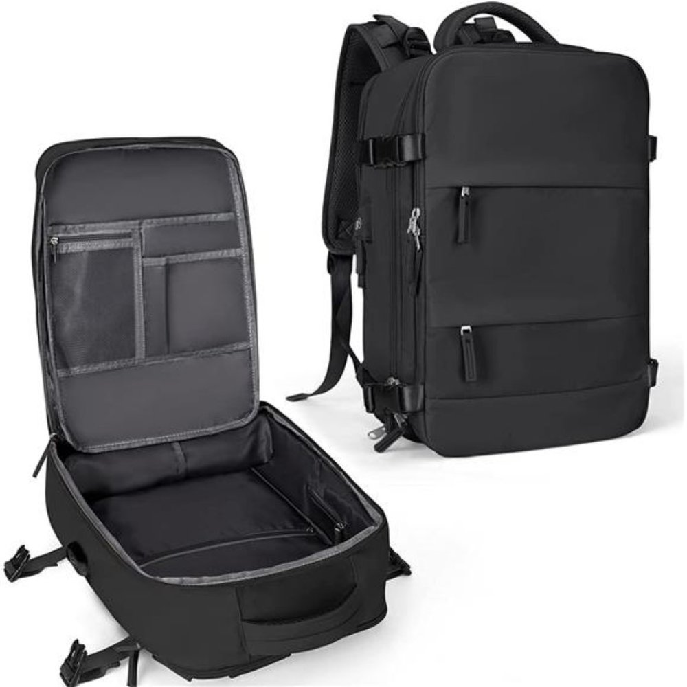 Large Travel Backpack Women Men Carry On Backpack Hiking  Waterproof Outdoor